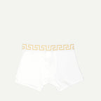 Sous-vêtements et homewear Boxer Medusa long Versace Blanc Homme