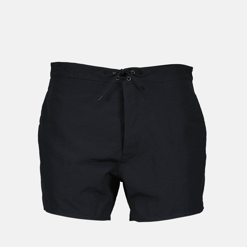 Beachwear Short de bain Saint Laurent Noir Homme