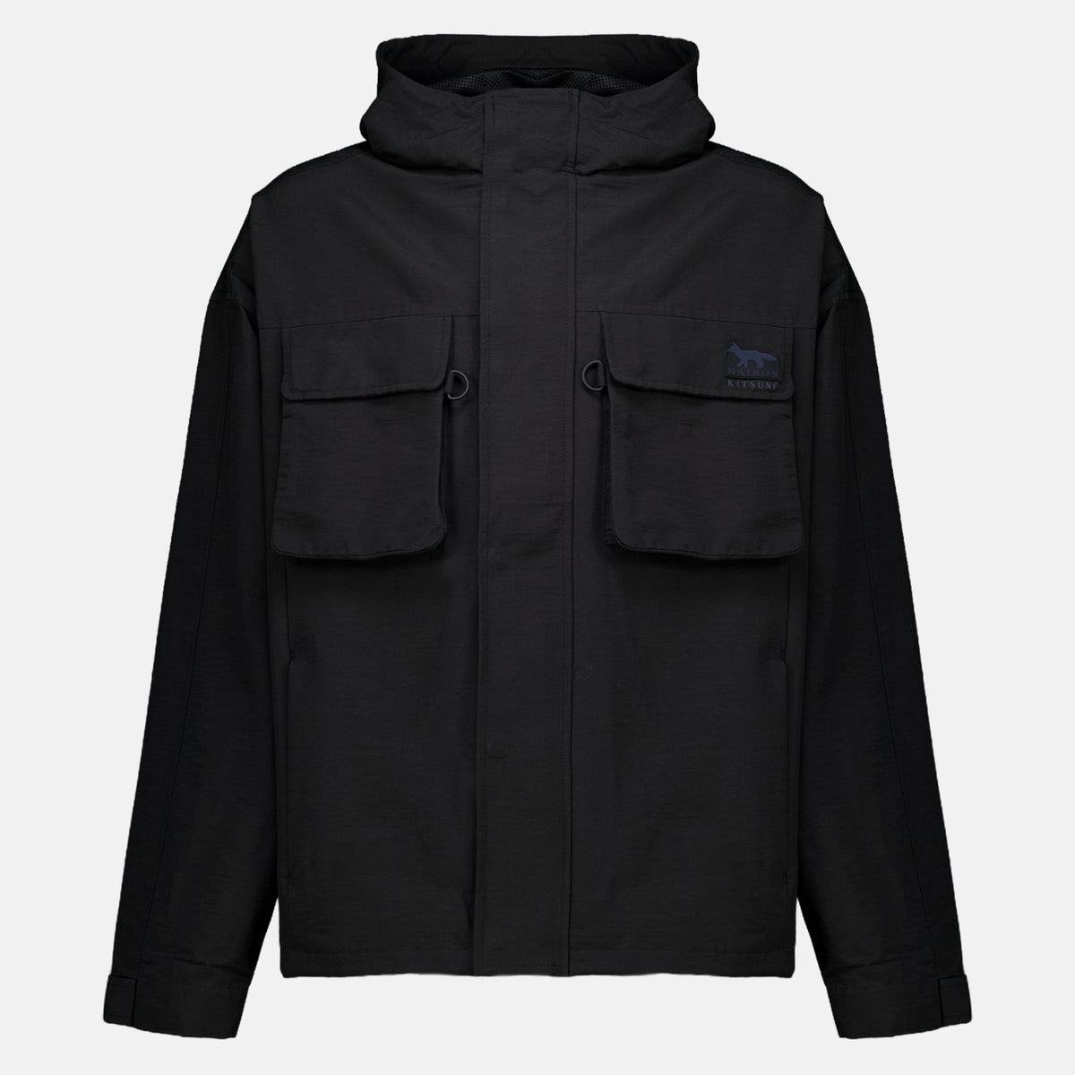 Vestes Coupe-vent noir Maison Kitsune Noir Homme