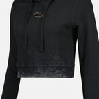 Sweatshirts Hoodie F-Slimmy-Hood-P5 Diesel Noir Femme