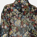 Imagem da camisa Goya com padrão da marca Khaite para Mulher - Temporada Primavera-Verão 2026 - Vista Detalhada_2