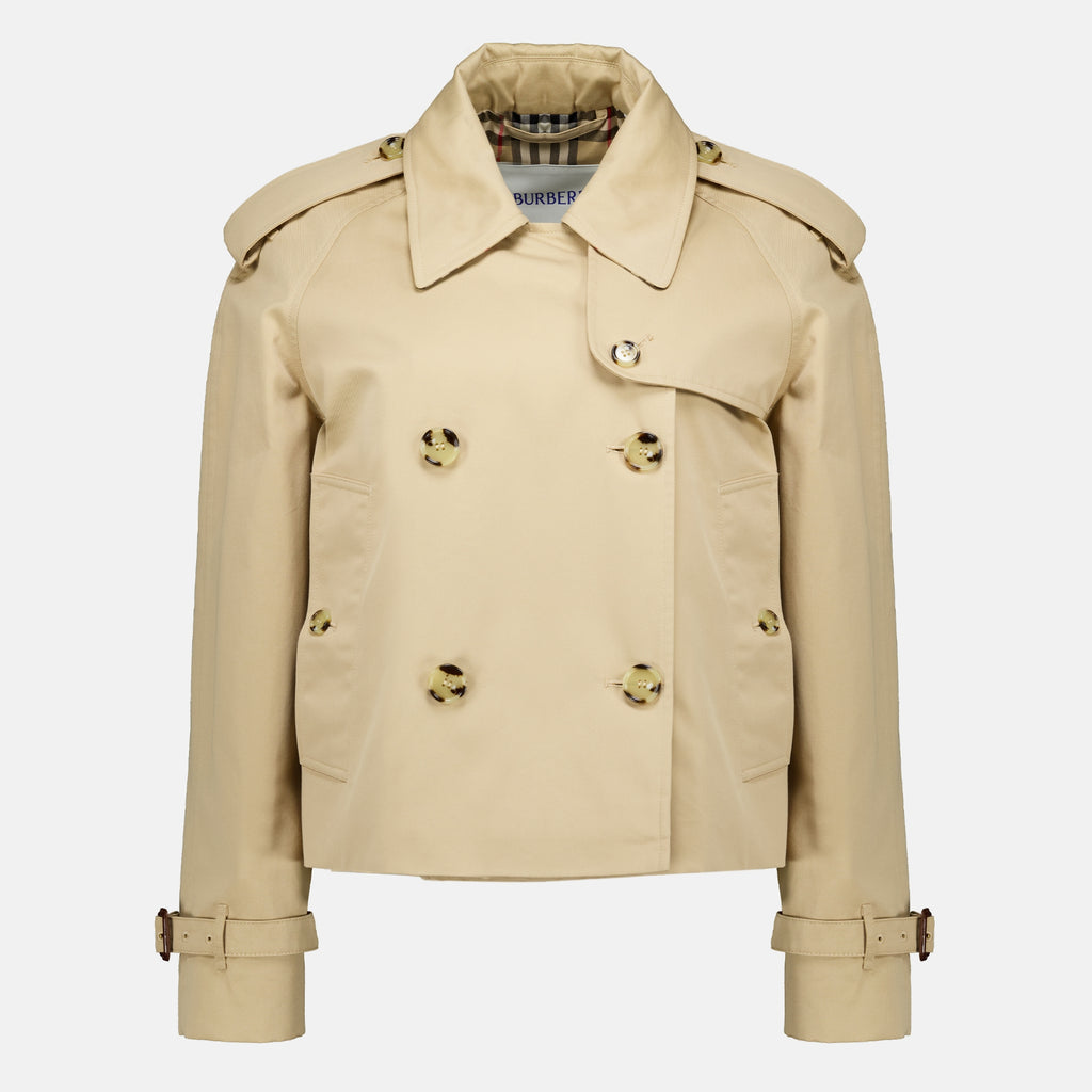 Manteaux Trench Coat Bege Mayfair Burberry Beige Femme