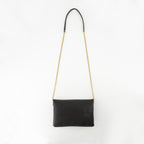 Sacs bandoulière 카산드르 체인 파우치 Saint Laurent Noir Femme