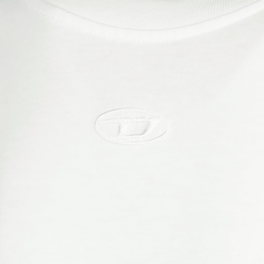 Image de l'article T-shirt T-Lucien blanc de la marque Diesel pour Homme - Saison Printemps-Été 2026 - Vue détaillée_1