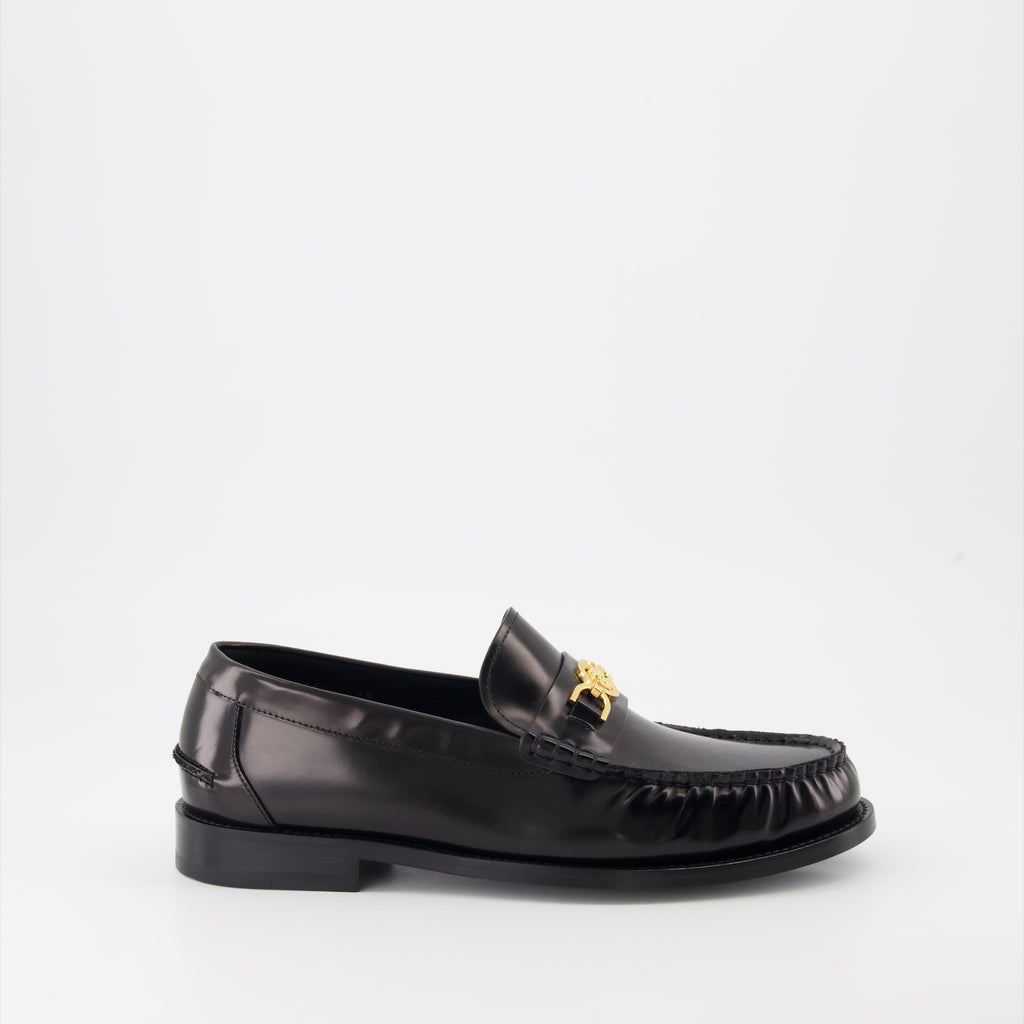 Mocassins Mocassins Medusa '95 en cuir Versace Noir Homme