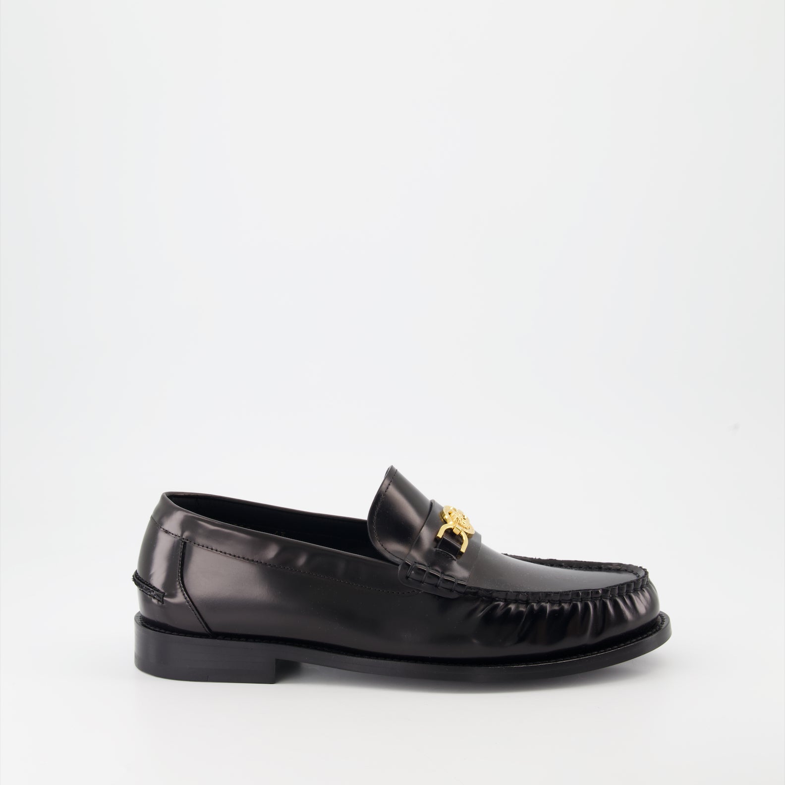 Mocassins Mocassins Medusa '95 en cuir Versace Noir Homme