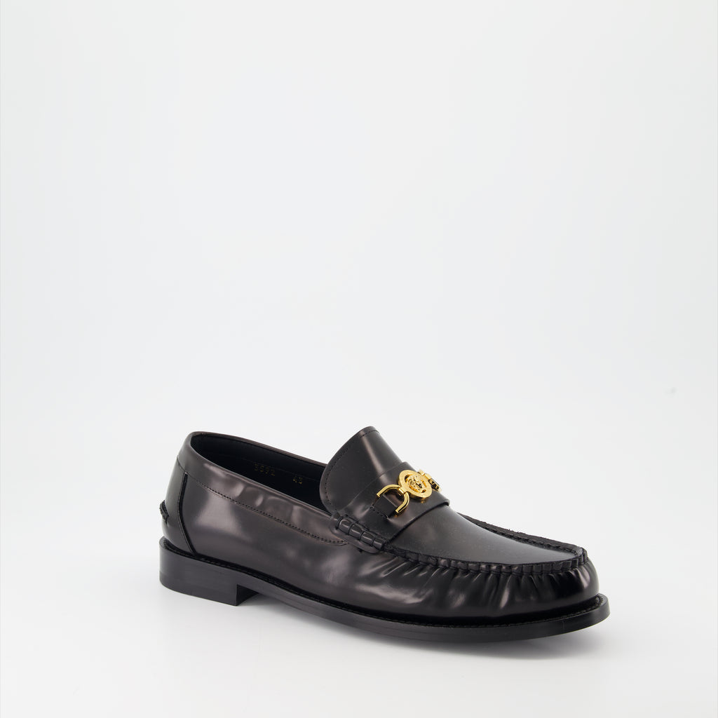Mocassins Mocassins Medusa '95 en cuir Versace Noir Homme
