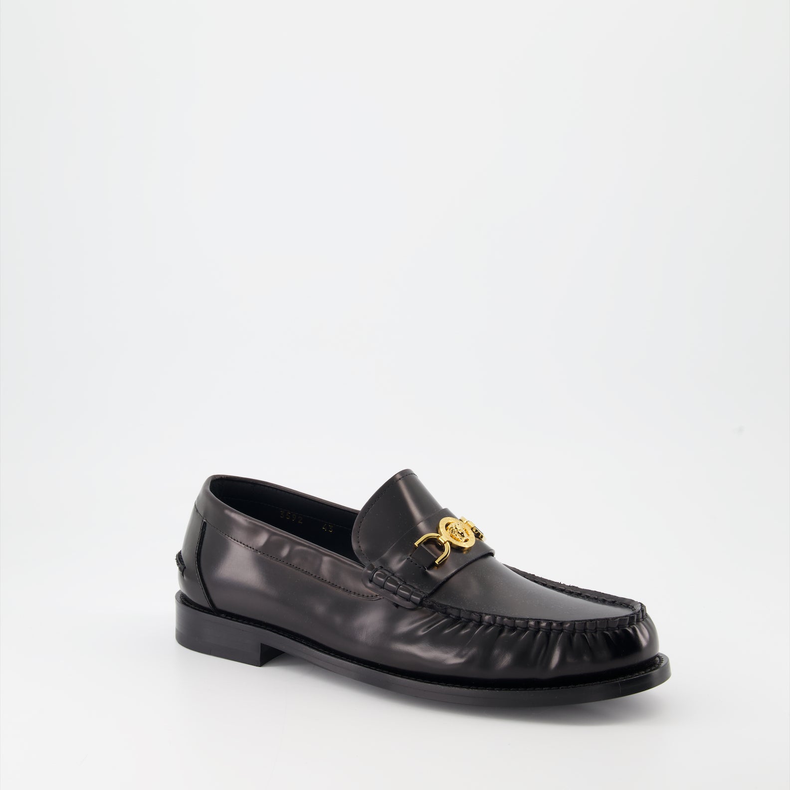 Mocassins Mocassins Medusa '95 en cuir Versace Noir Homme