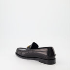 Mocassins Mocassins Medusa '95 en cuir Versace Noir Homme