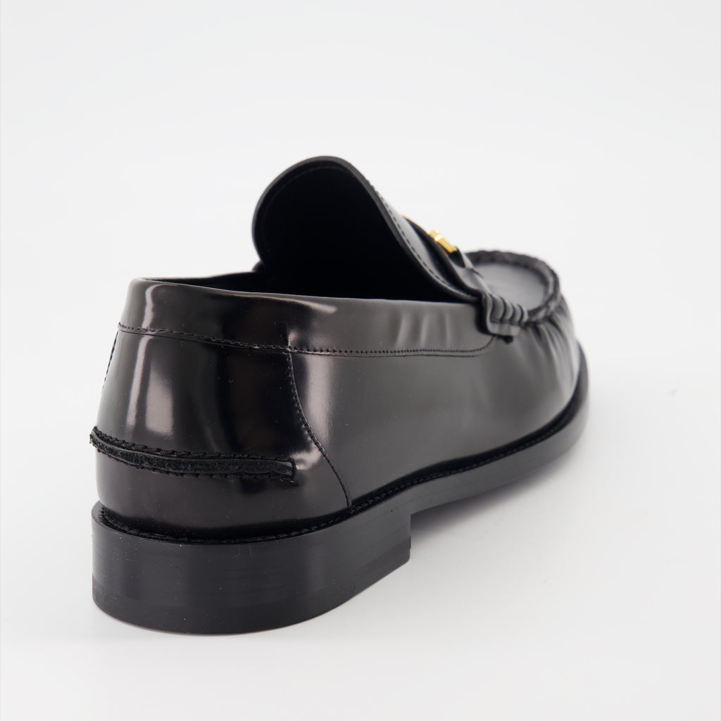 Mocassins Mocassins Medusa '95 en cuir Versace Noir Homme