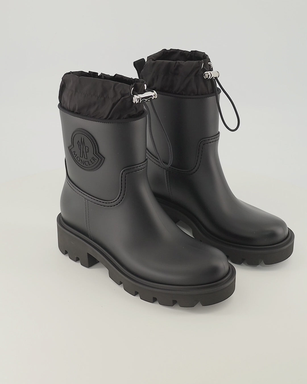Bottines 킥스트림 블랙 앵클 부츠 Moncler Noir Femme