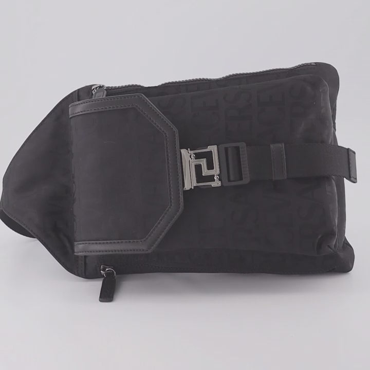 Zaini Sac à dos Sling Neo Versace Nero Homme