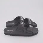 Zapatos abiertos Claquettes à logo Palm Angels Negro Homme