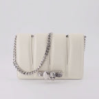Bolsos bandolera Sac The Slash Alexander McQueen Blanco Femme