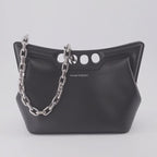 ハンドバッグ・ショルダーバッグ ピークバッグ Alexander McQueen 黒 女性
