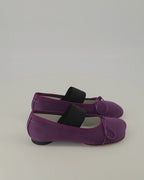 Chaussures plates Bailarinas Anatomic Numeric de Satén en Morado Mm6 Violet Femme