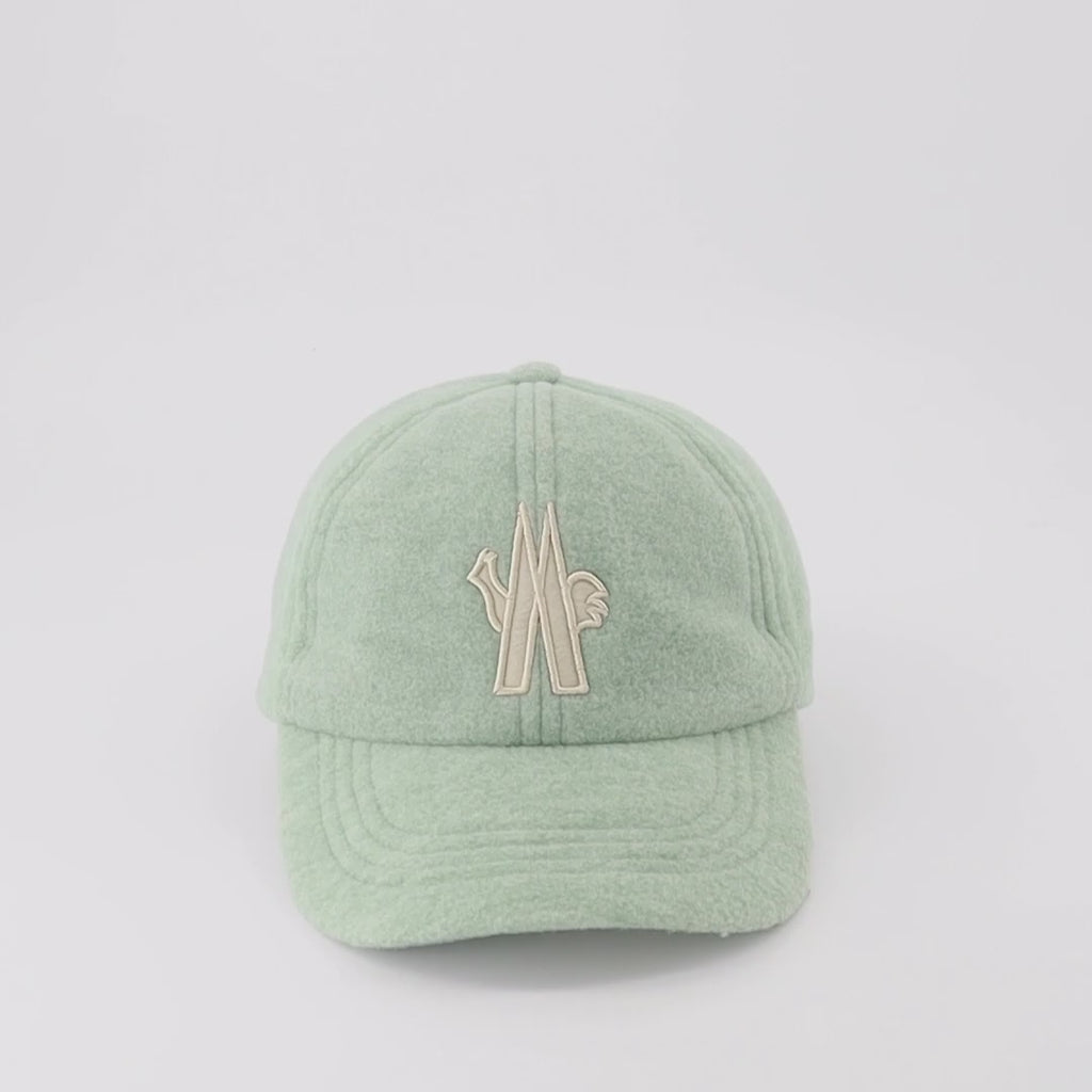 Chapeaux, casquettes et bonnets Casquette en molleton Moncler Grenoble Vert Femme