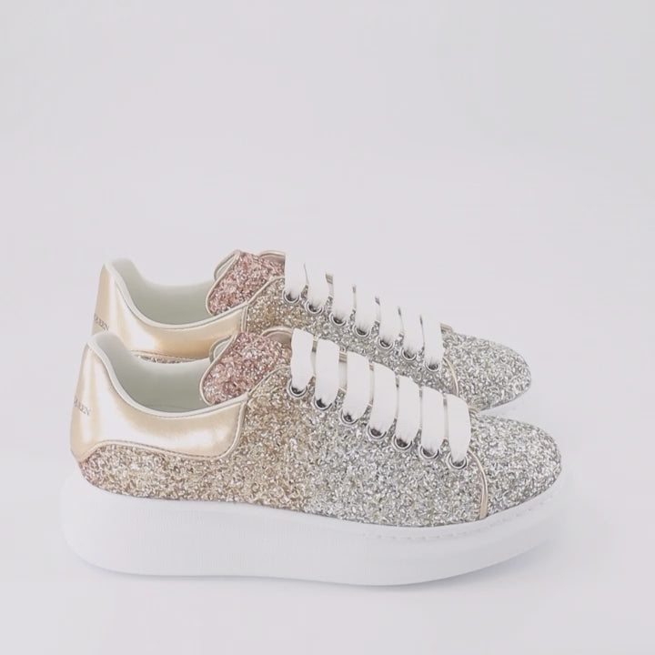 Sneakers Oversized sneakers Alexander McQueen Gold Women