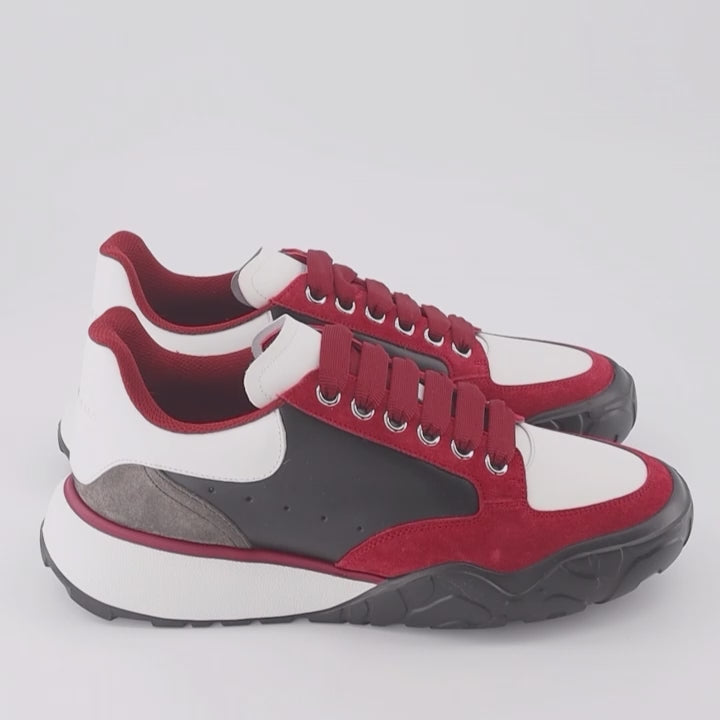 스니커즈 Baskets Court Trainer Alexander McQueen 검은색 Homme