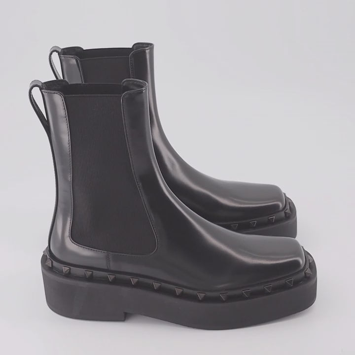 Ankle boots Rockstud M-Way ankle boots Valentino Garavani Black Women