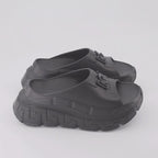 Zapatos abiertos Claquettes Medusa '95 Versace Negro Femme