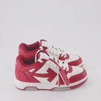Sneaker Baskets Out Of Office Off-White Rojo Femme