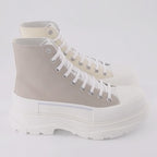 Bottes et bottines Bottines Tread Slick Alexander McQueen Beige Homme