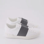 Sneakers Baskets Open Valentino Garavani Bianco Homme
