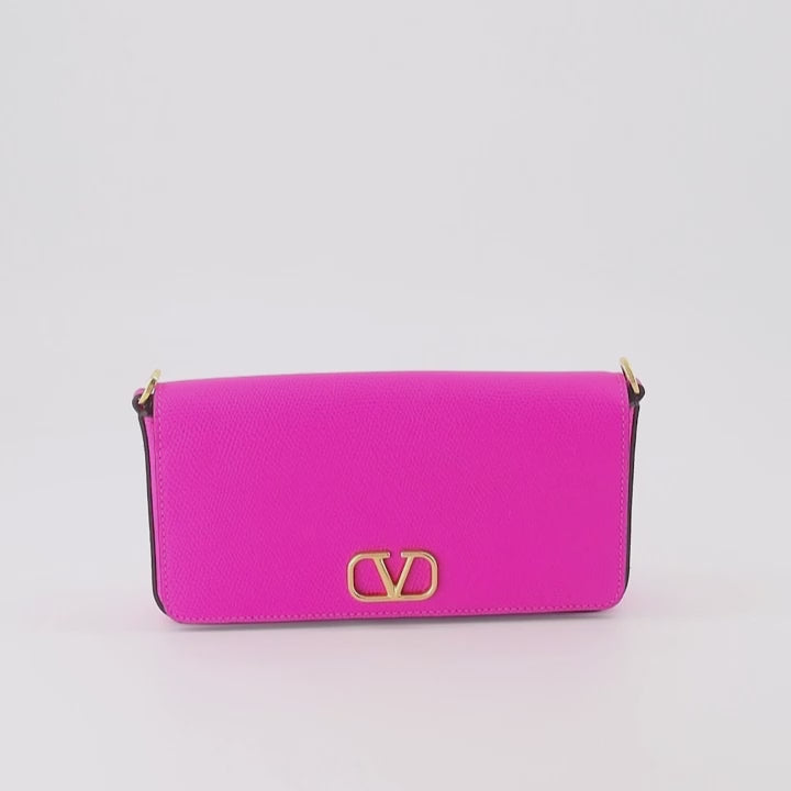 Bolsos bandolera Pochette VLogo Valentino Garavani Rosa Femme
