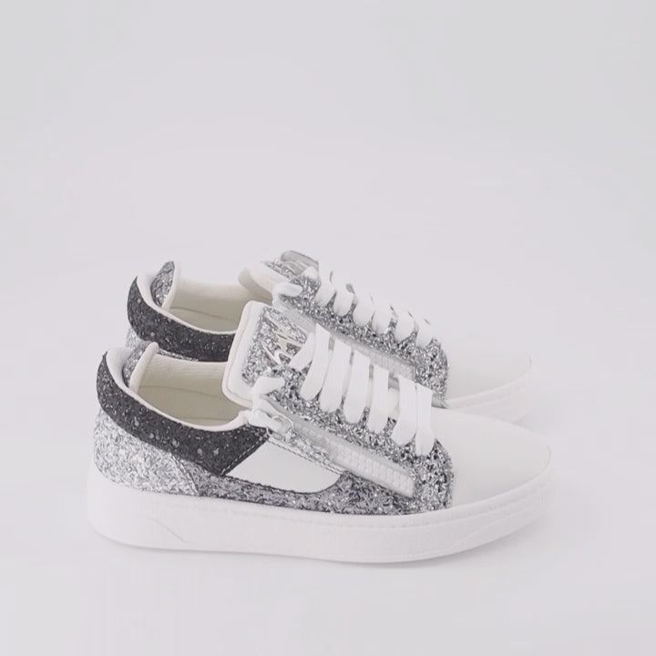 Sneaker Baskets GZ94 Giuseppe Zanotti Plata Femme