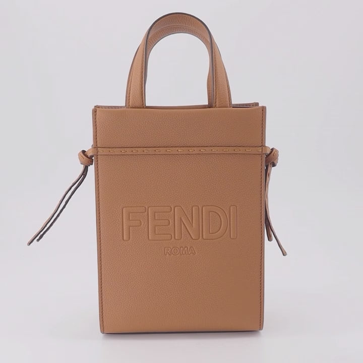 Sacs cabas Sac shopping Go-To Fendi Marron Homme