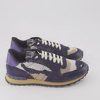 Baskets Baskets Rockrunner camouflage Valentino Garavani Bleu Homme