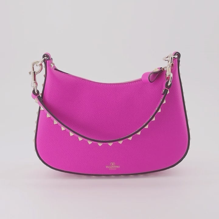 Bolsas de mão e de ombro Sac Hobo Valentino Garavani Rosa Femme