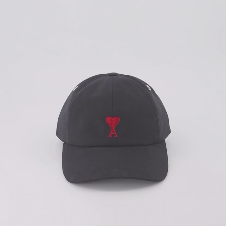 Chapeaux, casquettes et bonnets Casquette Ami de Coeur Ami PARIS Noir Unisexe