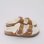 Scarpe aperte Pantofole Arizona Birkenstock Marrone Homme