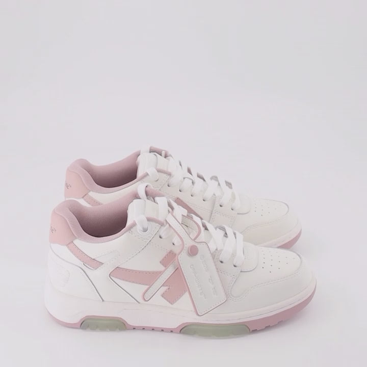 Sneaker Baskets Out Of Office Off-White Rosa Femme
