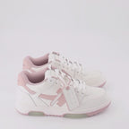 Sneaker Baskets Out Of Office Off-White Rosa Femme