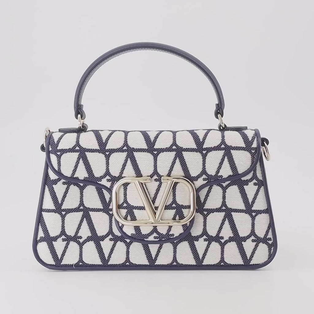 Bolsas de mão e de ombro Sac VLogo Signature Valentino Garavani Azul Femme
