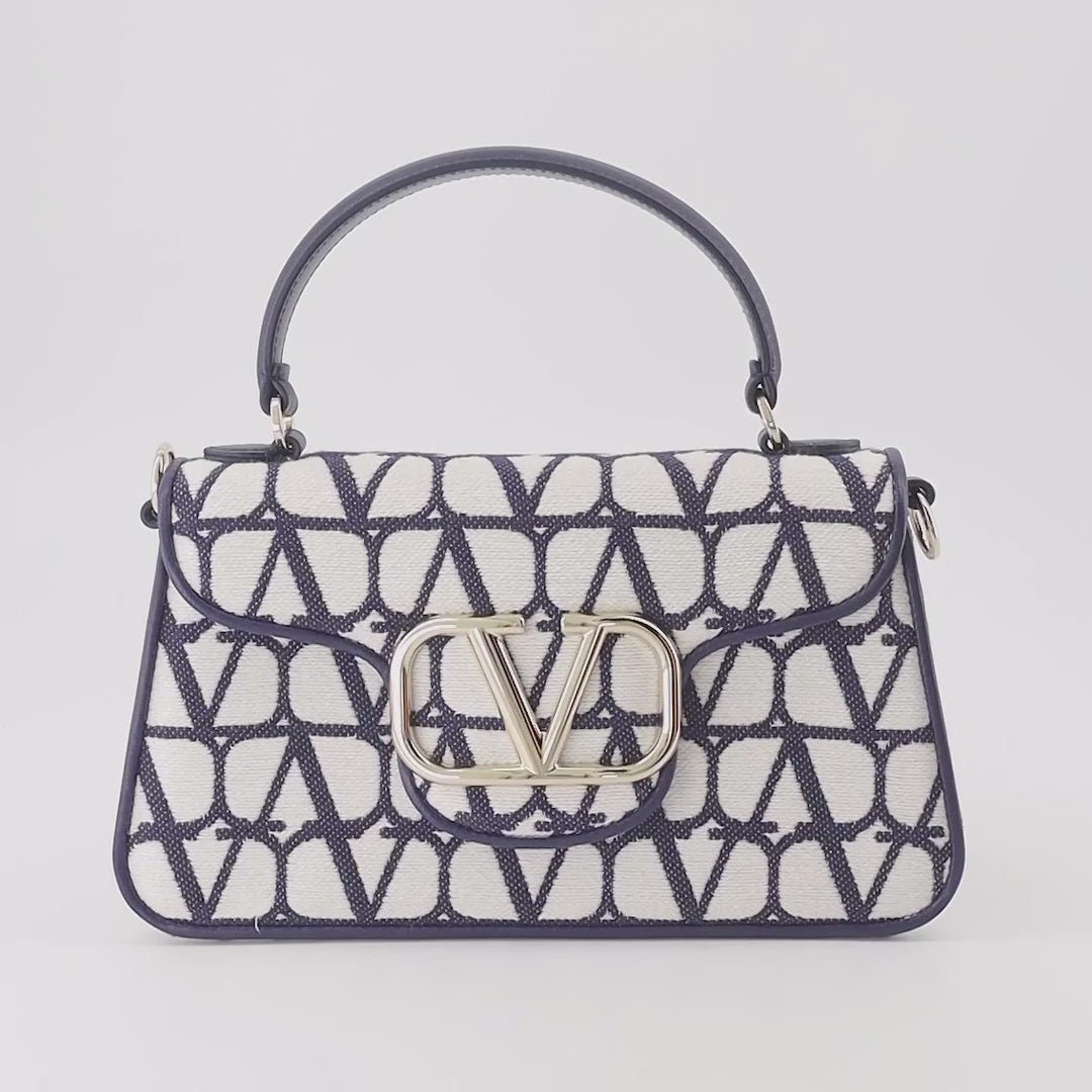 Bolsas de mão e de ombro Sac VLogo Signature Valentino Garavani Azul Femme