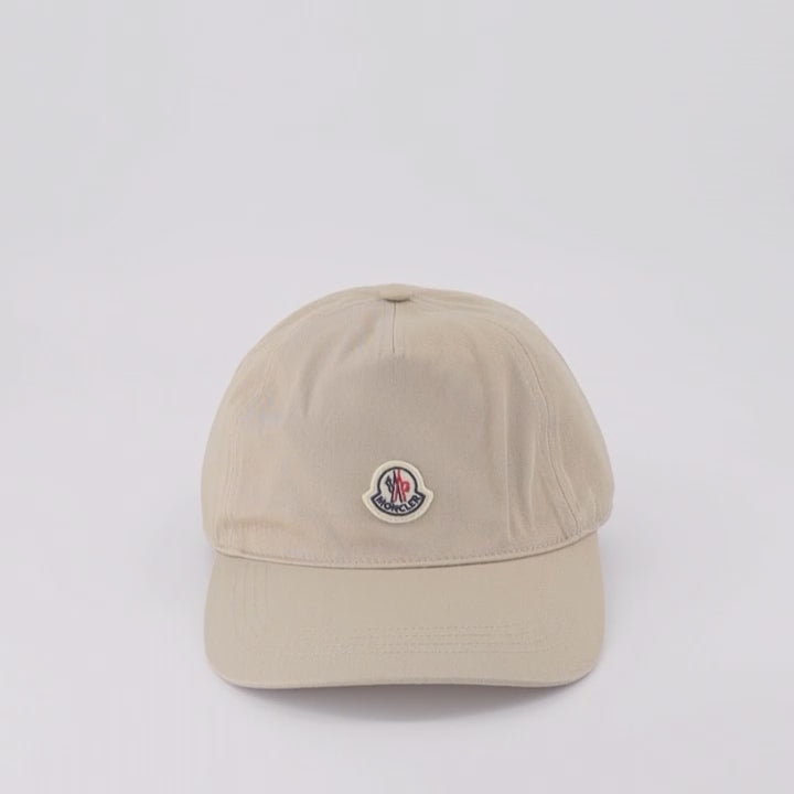 Chapeaux, casquettes et bonnets Casquette en coton Moncler Beige Femme