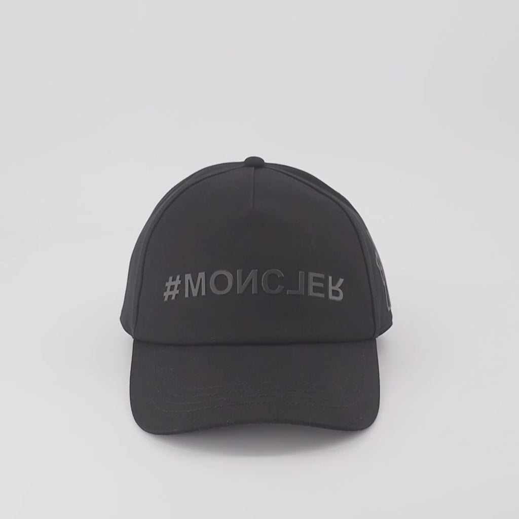 Chapeaux, casquettes et bonnets Casquette à logo Moncler Grenoble Noir Homme