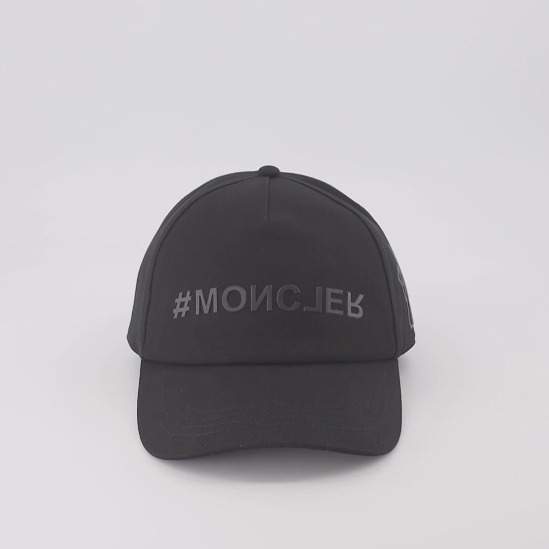 Chapeaux, casquettes et bonnets Casquette à logo Moncler Grenoble Noir Homme