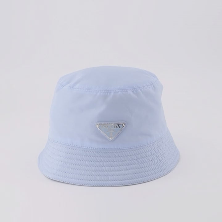 Chapéus, bonés e gorros Bob à logo Prada Azul Femme