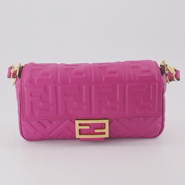 Borse a tracolla Sac Baguette Fendi Rosa Femme