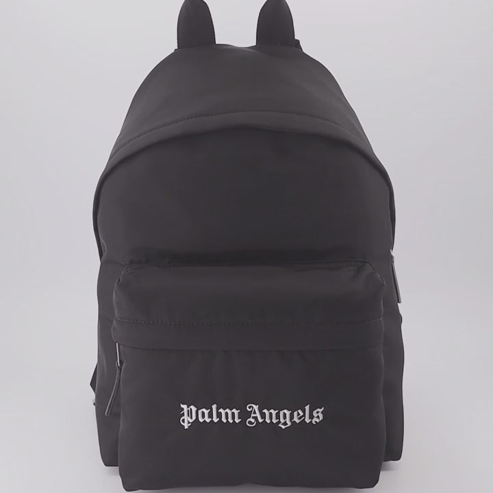 Zaini Sac à dos à logo Palm Angels Nero Homme
