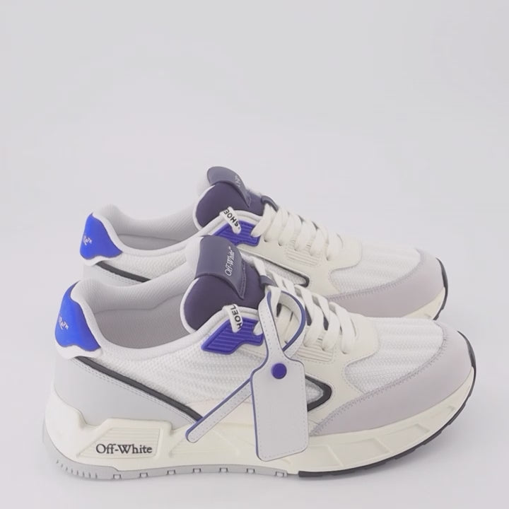 Baskets Baskets Kick Off Off-White Gris Homme