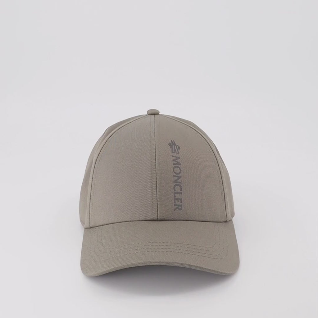 Chapeaux, casquettes et bonnets Casquette à logo Moncler Beige Homme