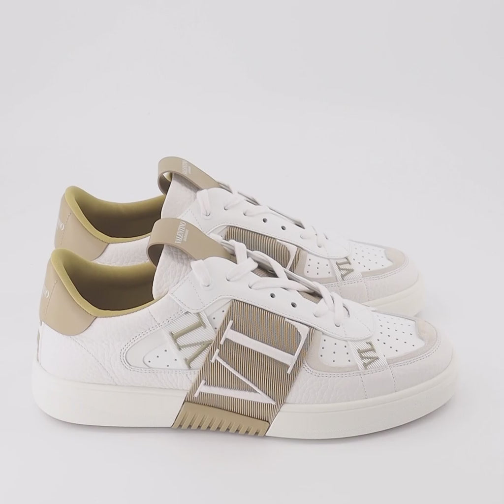 Tênis Baskets VLTN Valentino Garavani Branco Homme