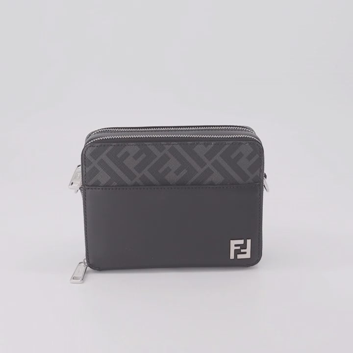 크로스백 Sac bandoulière Organizer FF Fendi 검은색 Homme