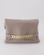 Bolsas de mão e de ombro Pochette Jumbo chaîne Victoria Beckham Bege Femme